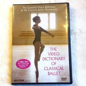 DVD THE VIDEO DICTIONARY OF CLASSICAL BALLET 2 DISK SET USED